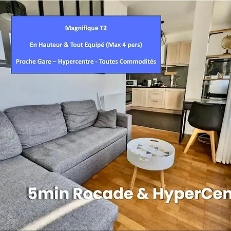 Excellent T2 - Superbe Vue Et Proche Rocade Appartement Grenoble
